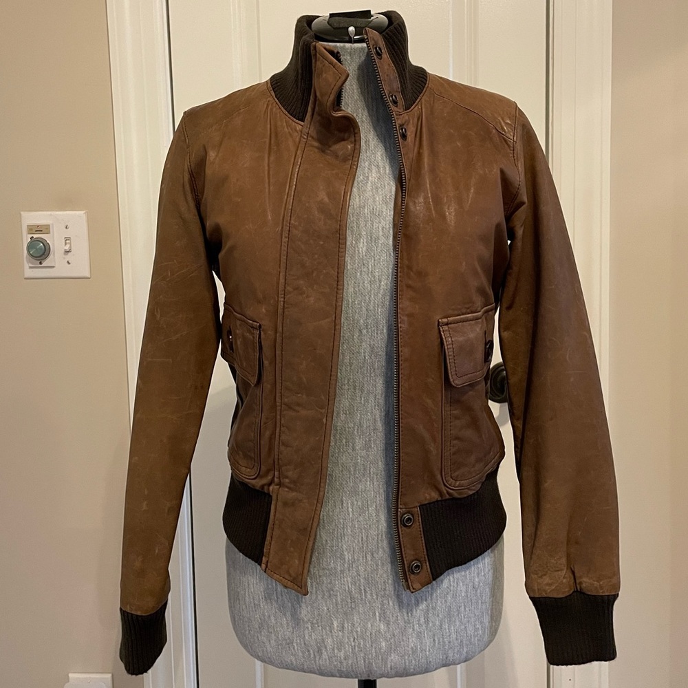 Vintage Gap Leather Jacket